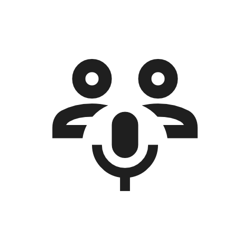 Pokal-Icon als Symbol für ausgezeichnete Q&A-Interaktion und Bühne.